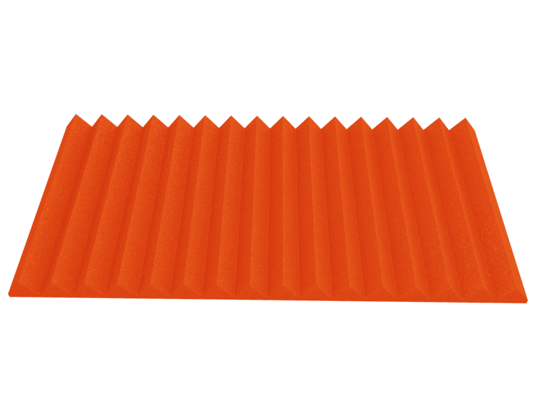 3 Inch Acoustic Foam Wedge Style Panels - 13 Color Options by SoundAssured