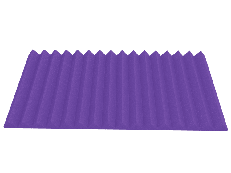 3 Inch Acoustic Foam Wedge Style Panels - 13 Color Options by SoundAssured