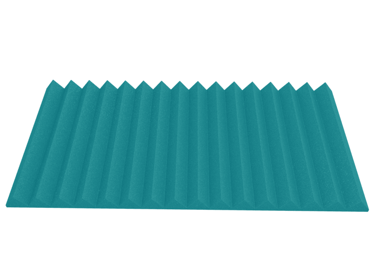 3 Inch Acoustic Foam Wedge Style Panels - 13 Color Options by SoundAssured