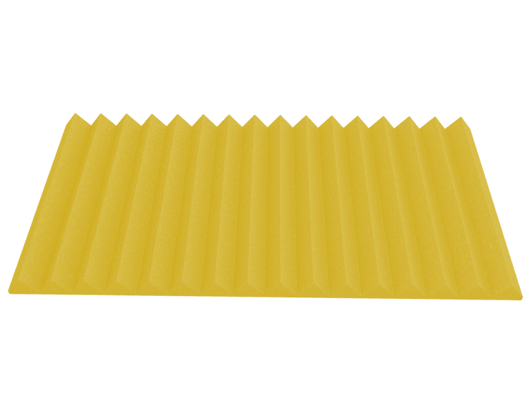 3 Inch Acoustic Foam Wedge Style Panels - 13 Color Options by SoundAssured
