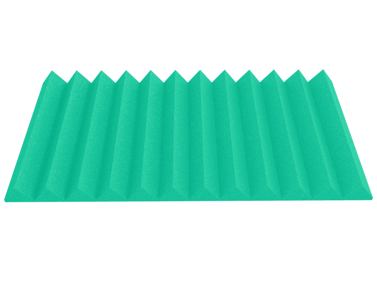 4 Inch Acoustic Foam Wedge Style Panels - 13 Color Options by SoundAssured