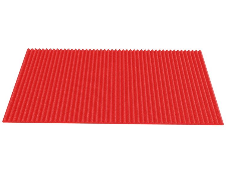 1 Inch Acoustic Foam Wedge Style Panels - 13 Color Options by SoundAssured