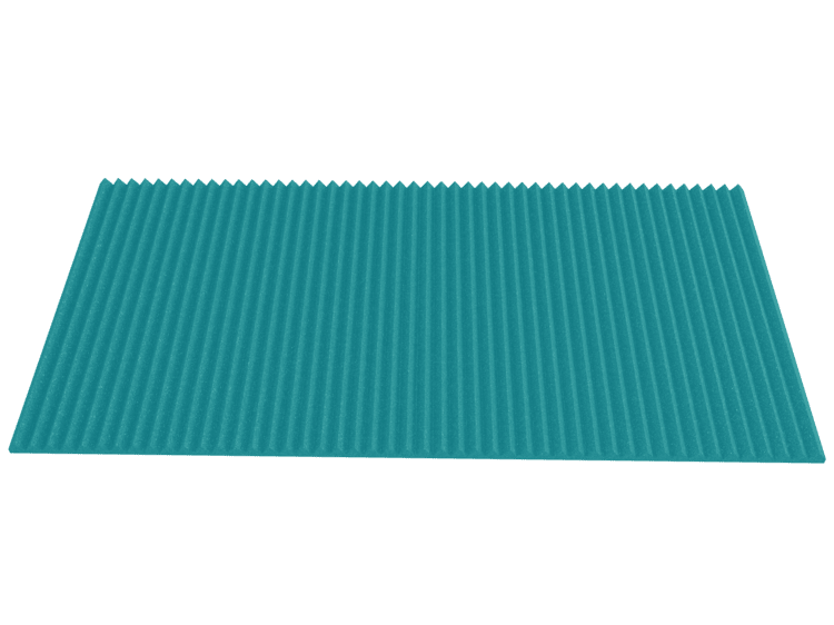 1 Inch Acoustic Foam Wedge Style Panels - 13 Color Options by SoundAssured