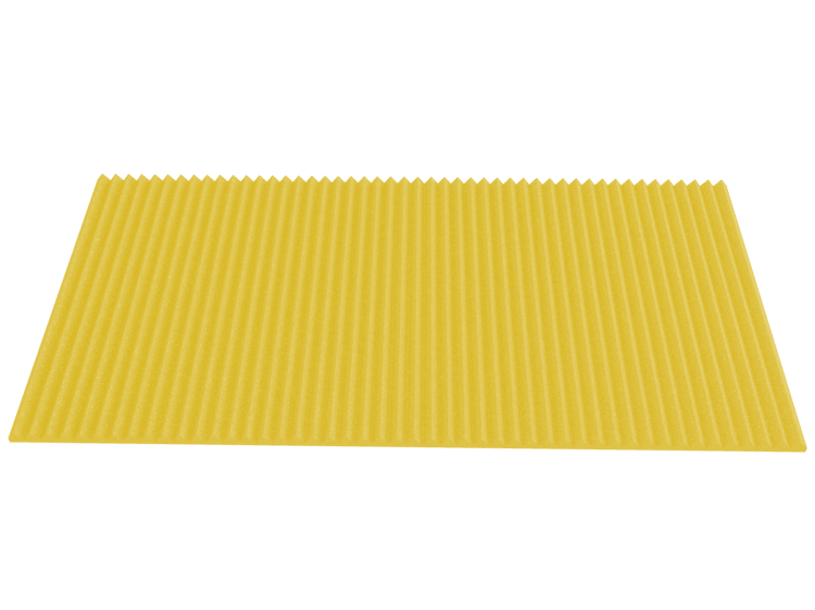1 Inch Acoustic Foam Wedge Style Panels - 13 Color Options by SoundAssured