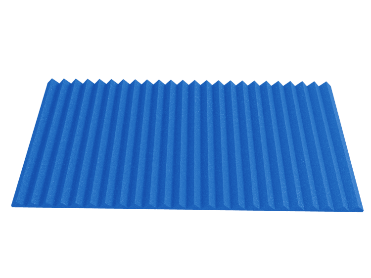 2 Inch Acoustic Foam Wedge Style Panels - 13 Color Options by SoundAssured