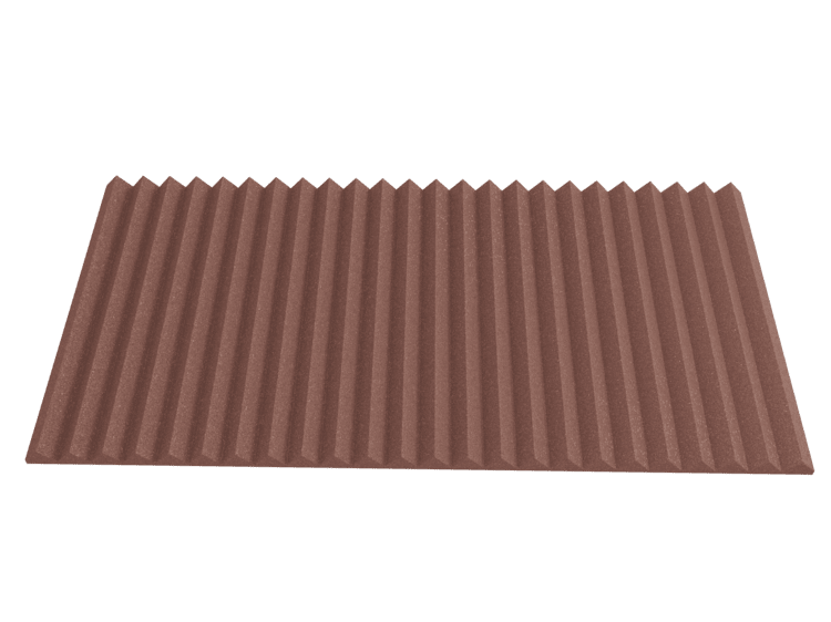 2 Inch Acoustic Foam Wedge Style Panels - 13 Color Options by SoundAssured