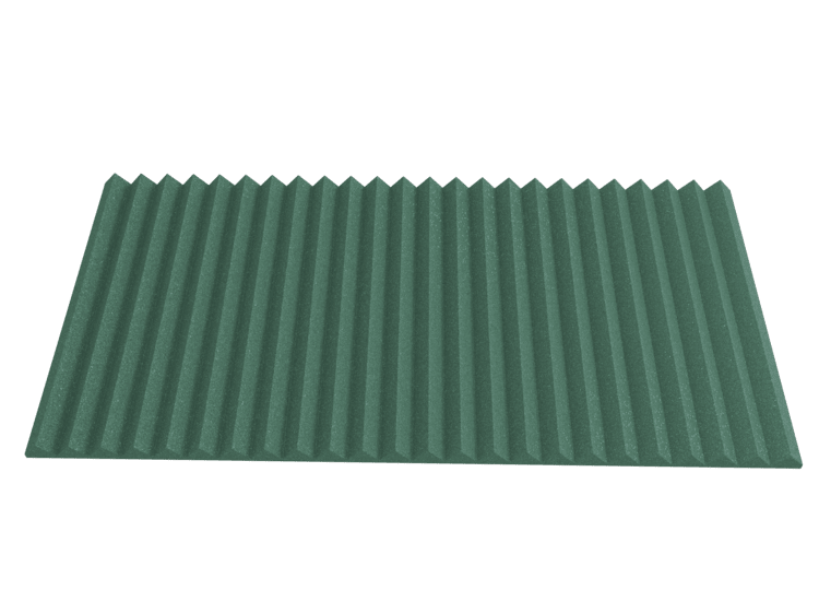 2 Inch Acoustic Foam Wedge Style Panels - 13 Color Options by SoundAssured