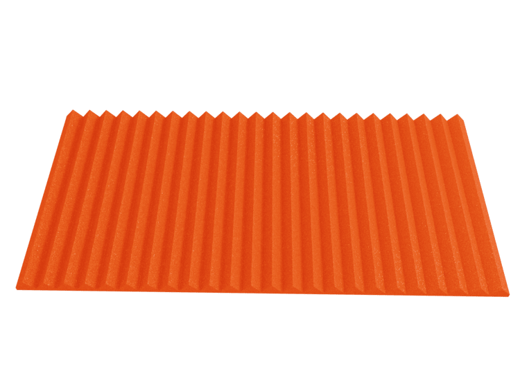 2 Inch Acoustic Foam Wedge Style Panels - 13 Color Options by SoundAssured