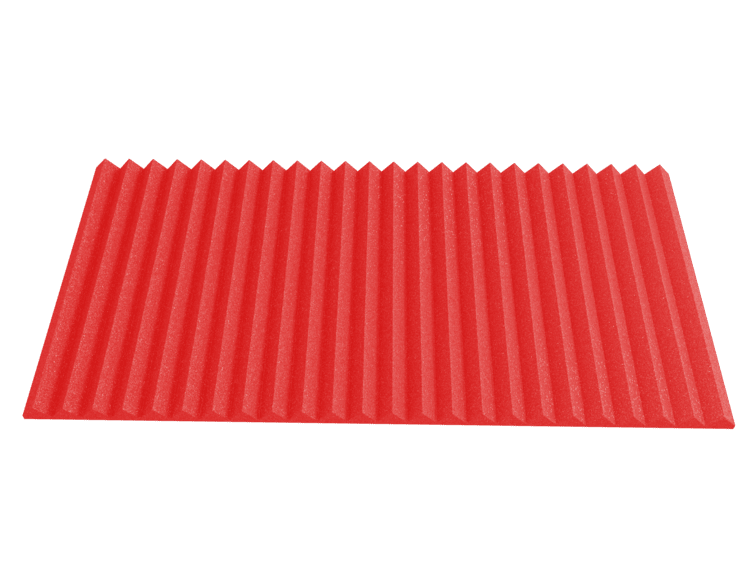 2 Inch Acoustic Foam Wedge Style Panels - 13 Color Options by SoundAssured