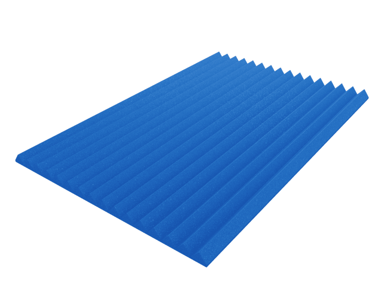 3 Inch Acoustic Foam Wedge Style Panels - 13 Color Options by SoundAssured