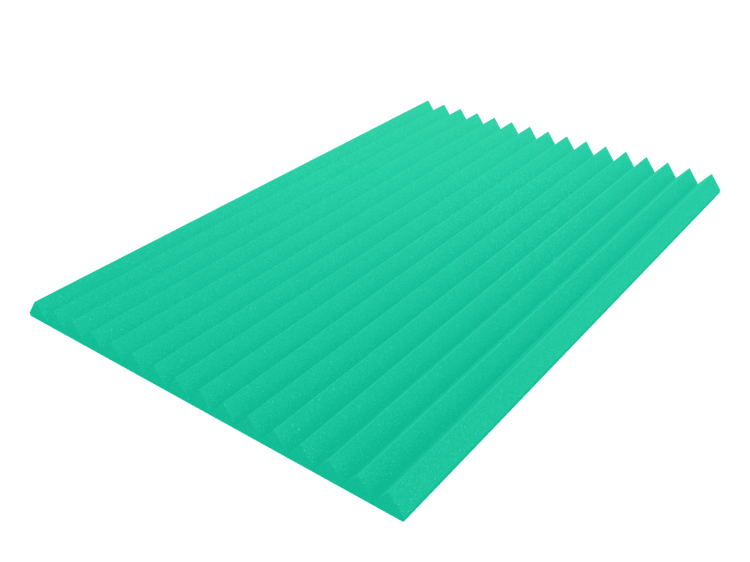 3 Inch Acoustic Foam Wedge Style Panels - 13 Color Options by SoundAssured