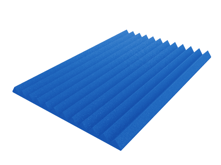 4 Inch Acoustic Foam Wedge Style Panels - 13 Color Options by SoundAssured