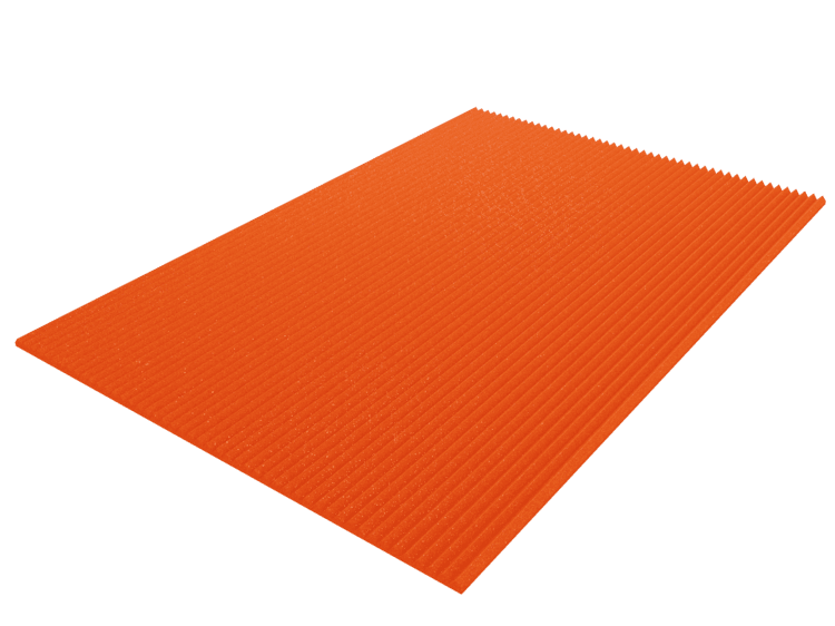 1 Inch Acoustic Foam Wedge Style Panels - 13 Color Options by SoundAssured