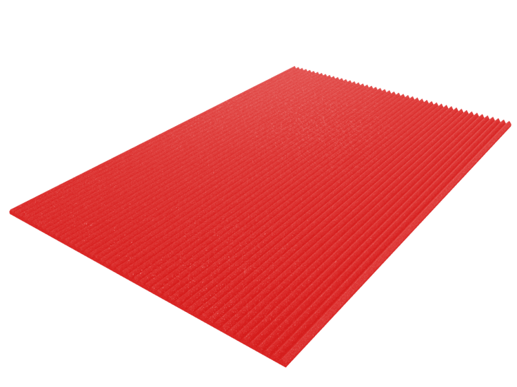 1 Inch Acoustic Foam Wedge Style Panels - 13 Color Options by SoundAssured