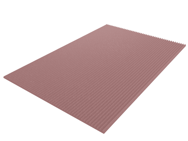 1 Inch Acoustic Foam Wedge Style Panels - 13 Color Options by SoundAssured