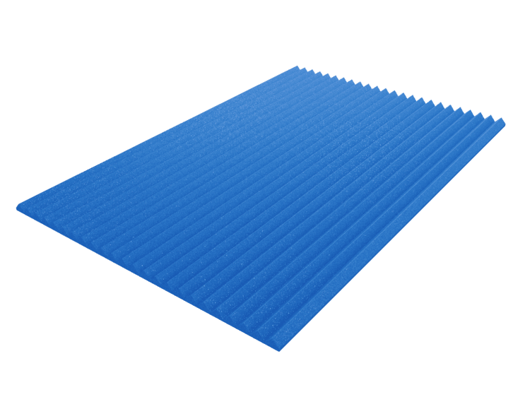2 Inch Acoustic Foam Wedge Style Panels - 13 Color Options by SoundAssured