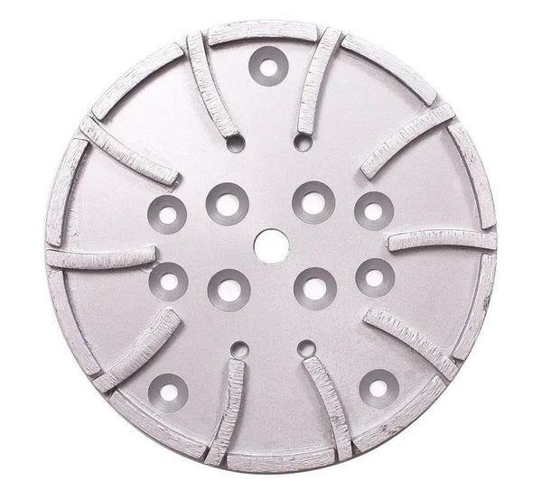 10" Grinding Wheel Diamond 20 Segments Concrete Floor Grinder Disc Blade for Leveling, Coating Removal, and Surface Prep