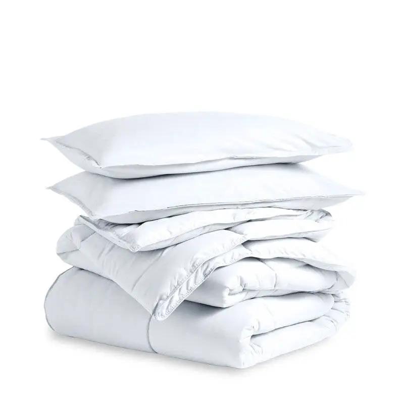 Full size Super Soft Microfiber Down Alternative Comforter Set White by HomePacific