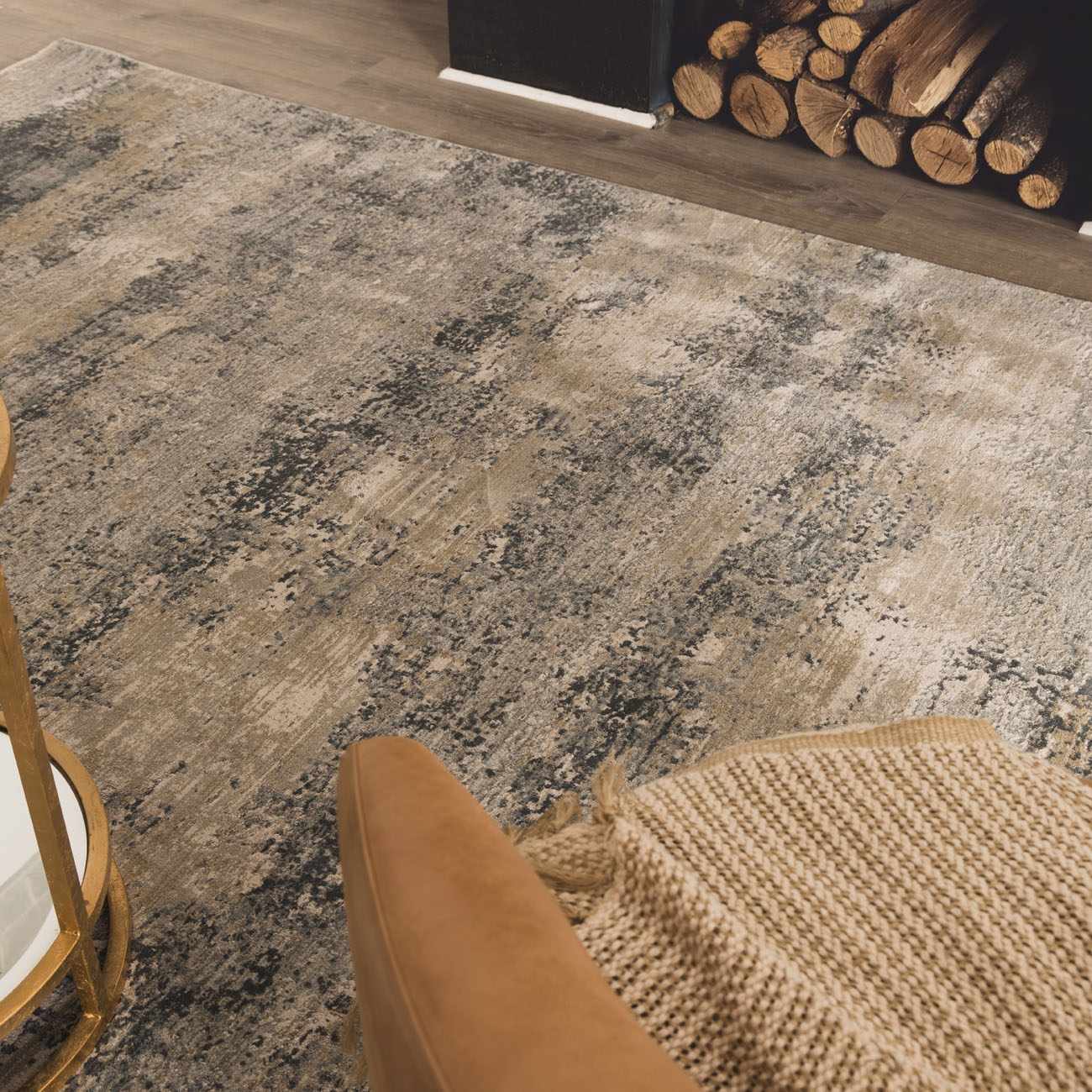 Whyalla Misty Thick Luxe Rug by Boutique Rugs