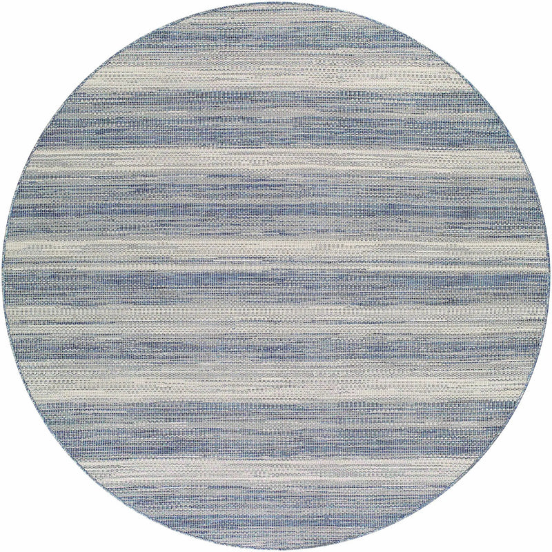 Kris Navy Outdoor Area Rug - Clearance by Boutique Rugs