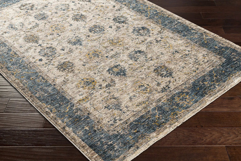 Wilkie Blue Persian Rug by Boutique Rugs