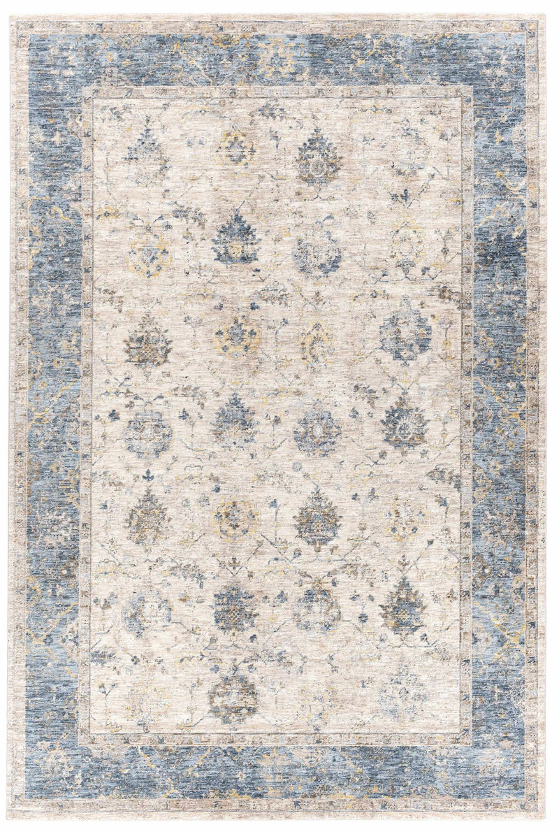 Wilkie Blue Persian Rug by Boutique Rugs