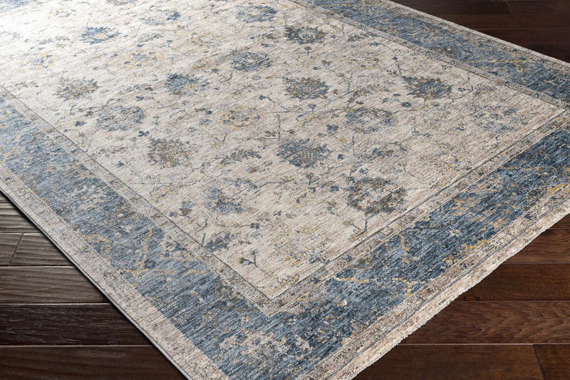 Wilkie Blue Persian Rug by Boutique Rugs