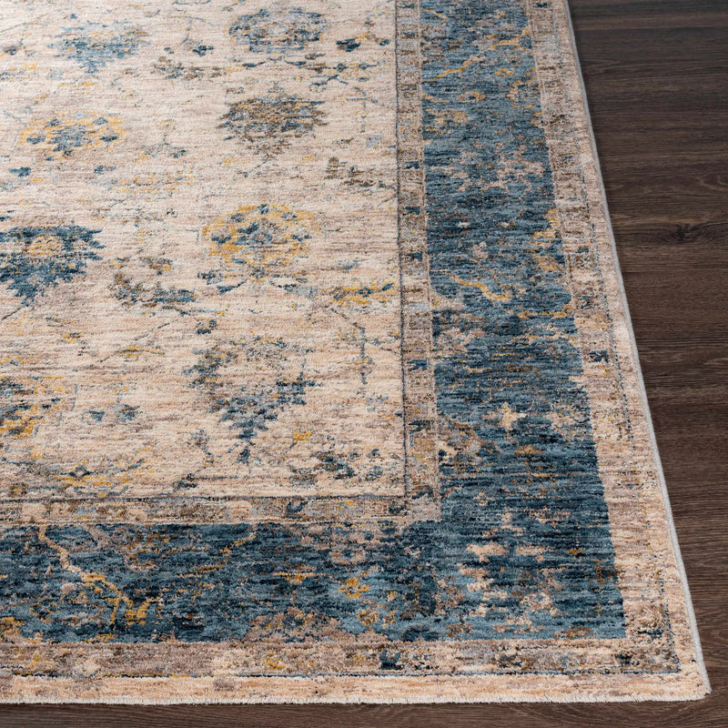 Wilkie Blue Persian Rug by Boutique Rugs
