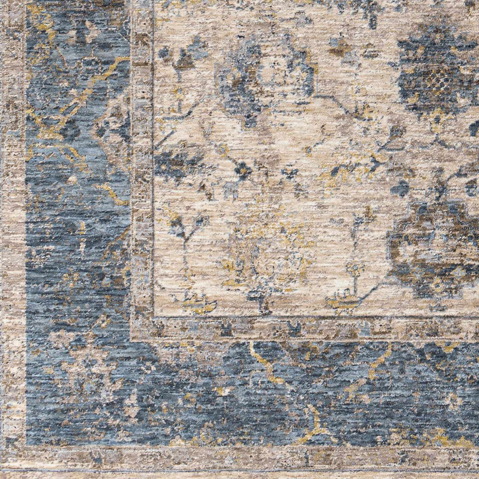 Wilkie Blue Persian Rug by Boutique Rugs