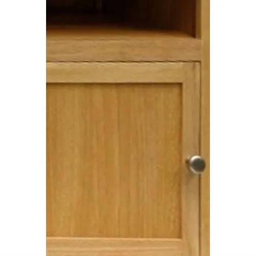 Simple End Table Nightsatnd Accent Table in Natural Wood Finish by HomePacific