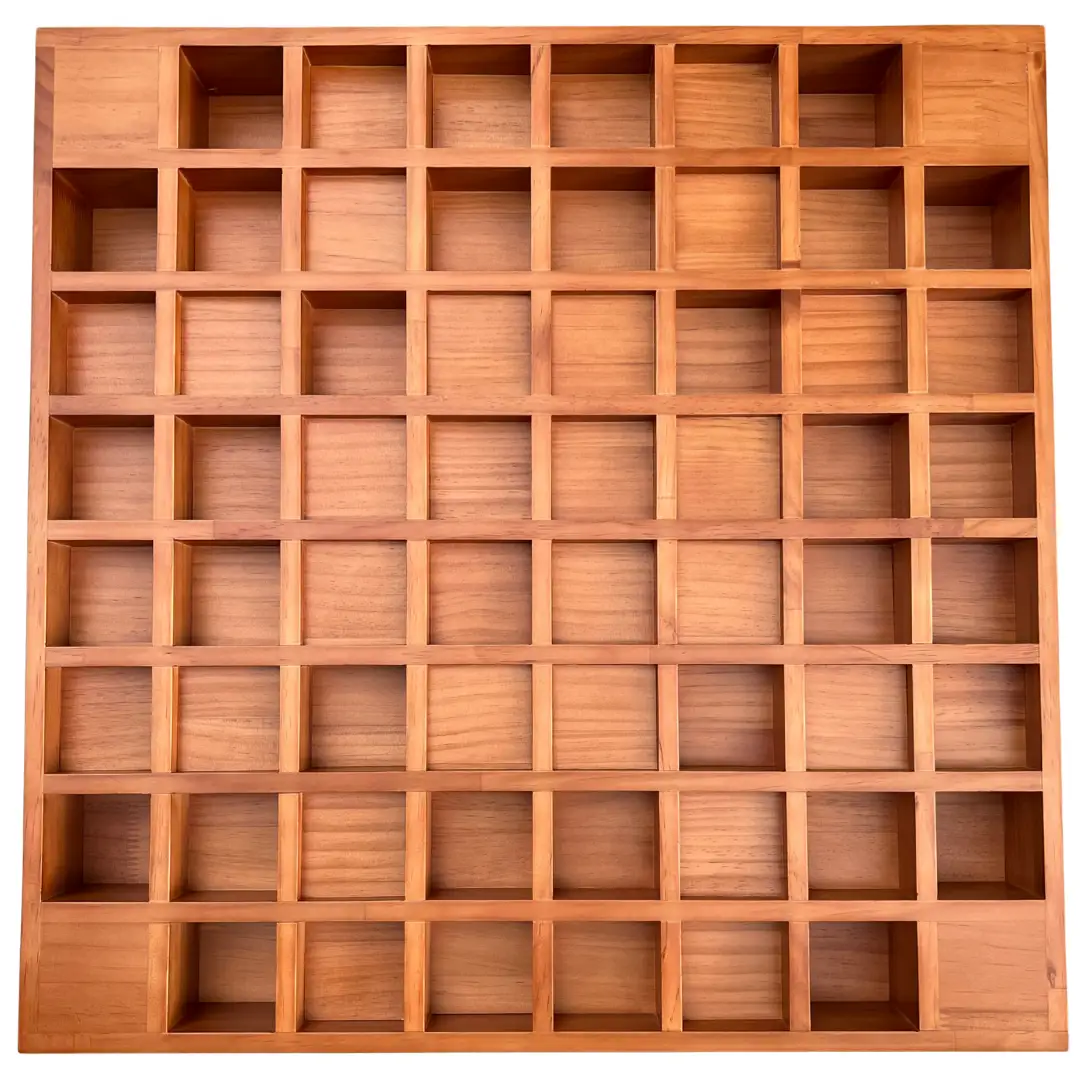 Pine Wood Acoustic Diffuser - Wooden Acoustic Diffusion Panel For Sound Scattering by SoundAssured