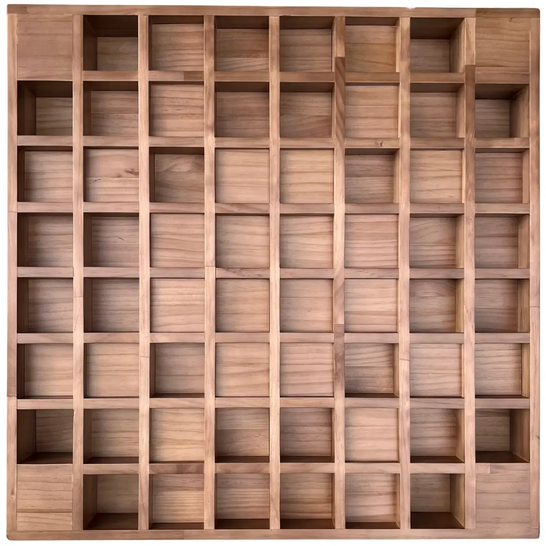 Pine Wood Acoustic Diffuser - Wooden Acoustic Diffusion Panel For Sound Scattering by SoundAssured