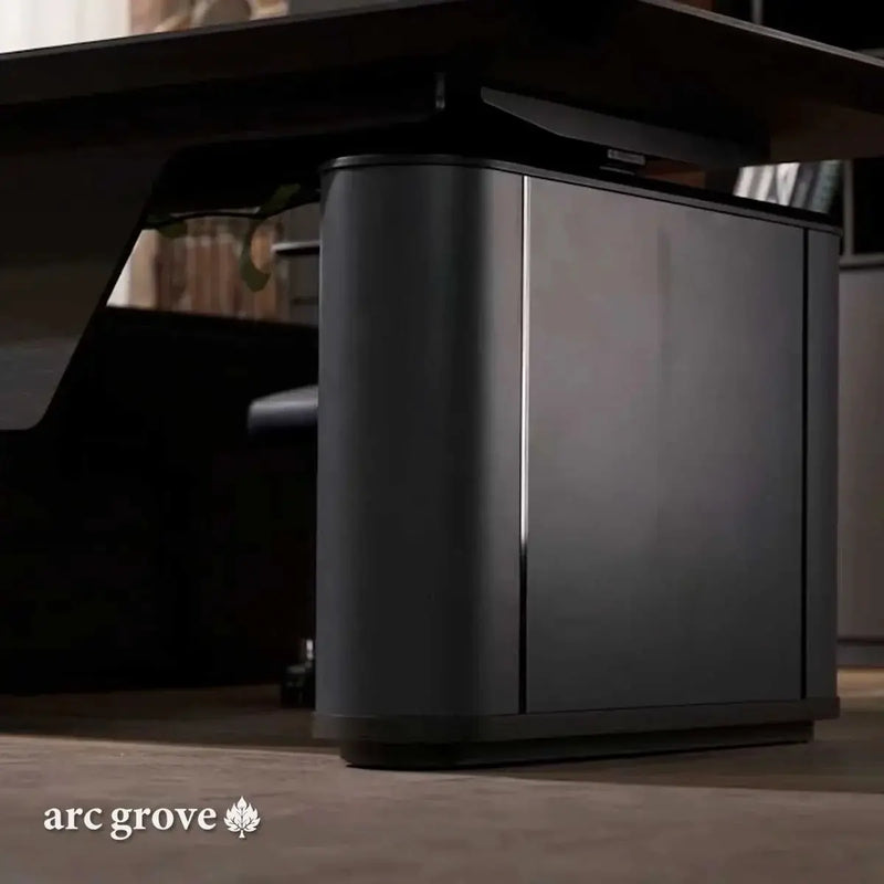 Sawyer · L-Shaped Executive Standing Desk, Adjustable Height by Arc Grove