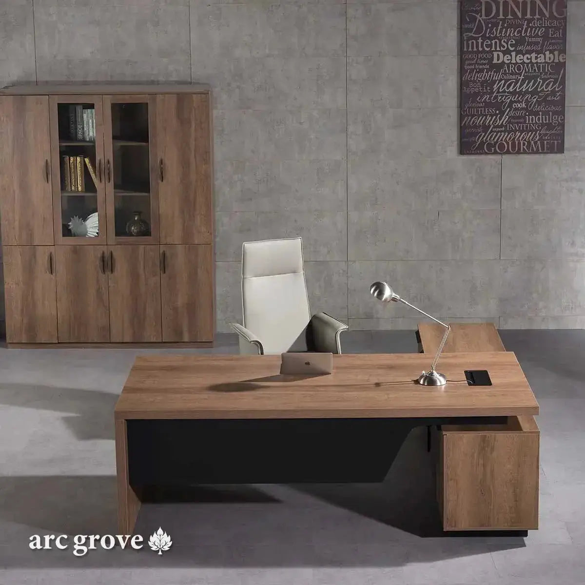 Pascal · L-Shaped Executive Desk by Arc Grove