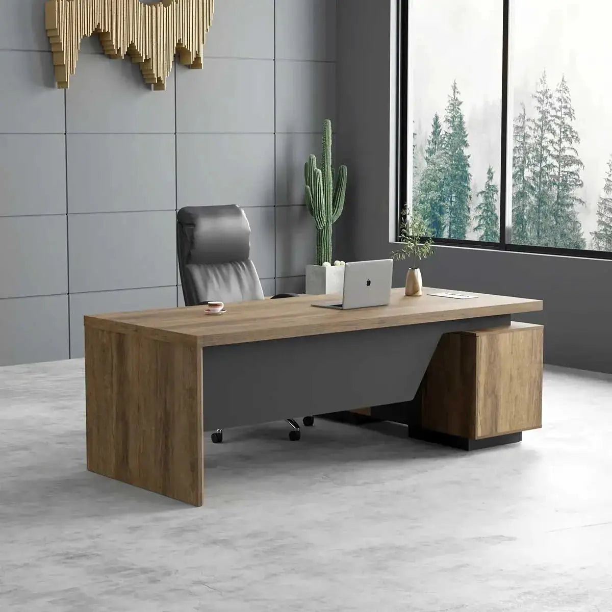 Pascal · L-Shaped Executive Desk by Arc Grove