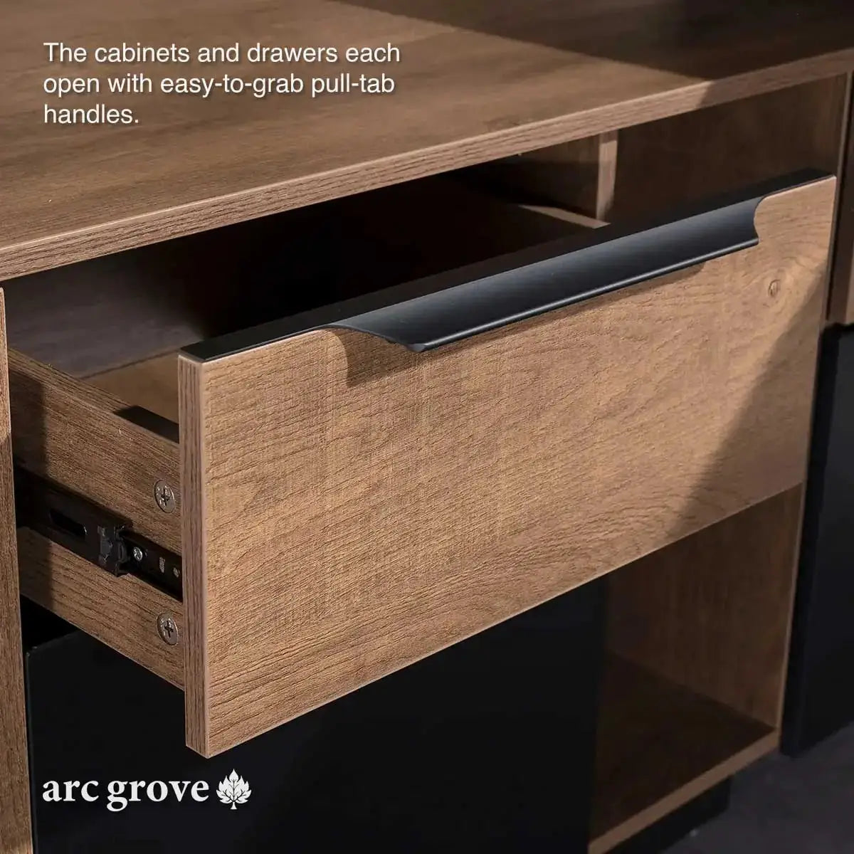 Pascal · L-Shaped Executive Desk by Arc Grove