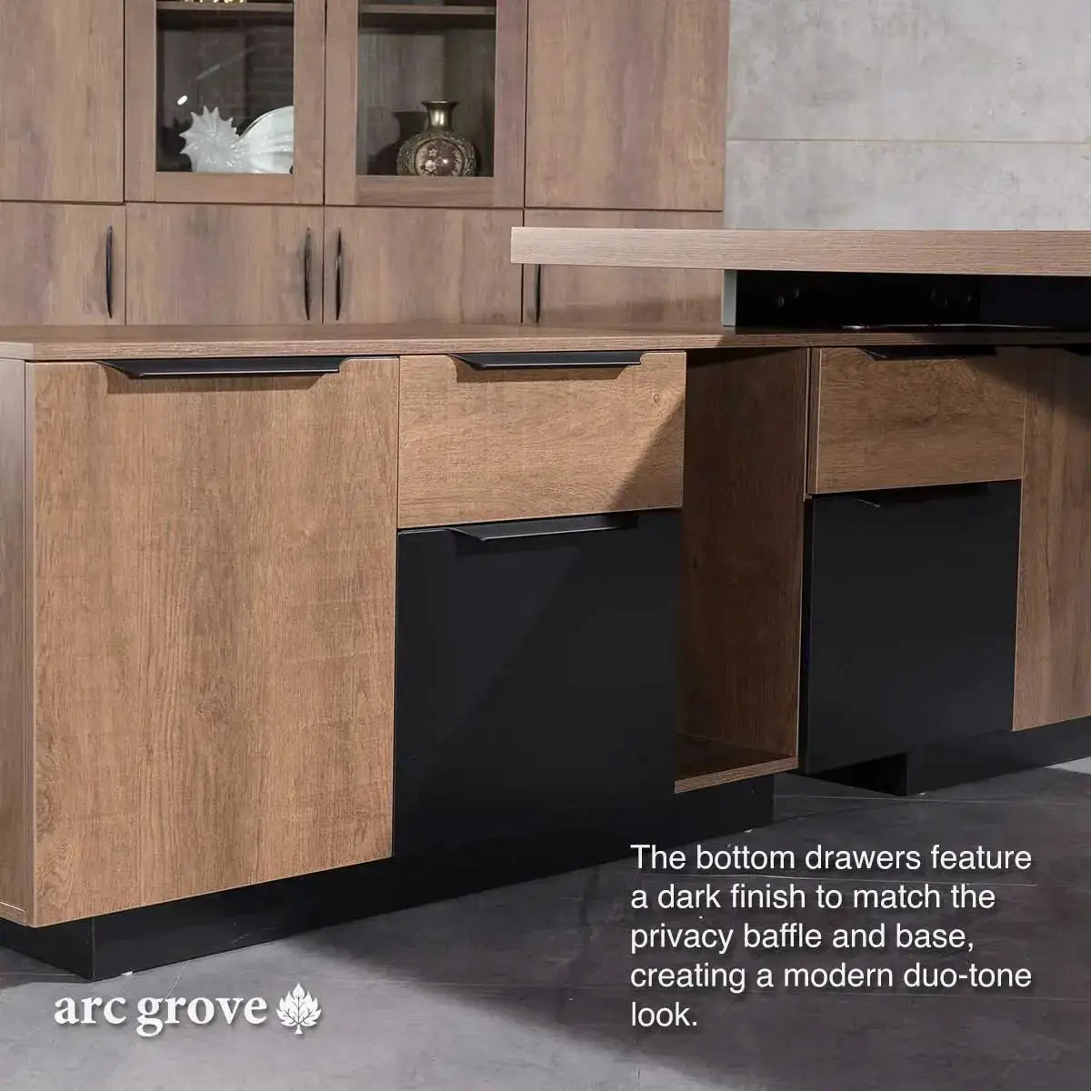 Pascal · L-Shaped Executive Desk by Arc Grove