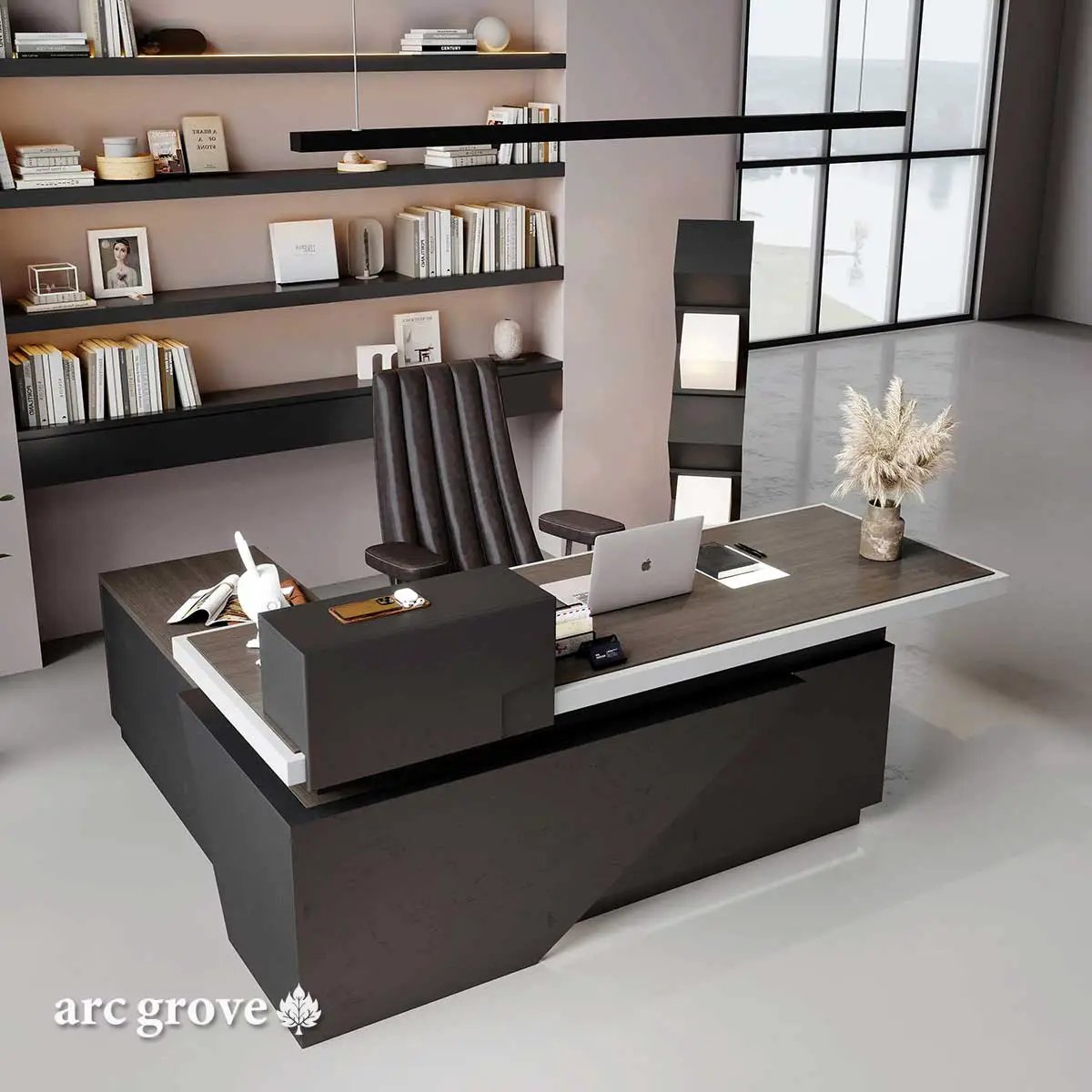 Taunton · Modern L-Shaped Desk by Arc Grove