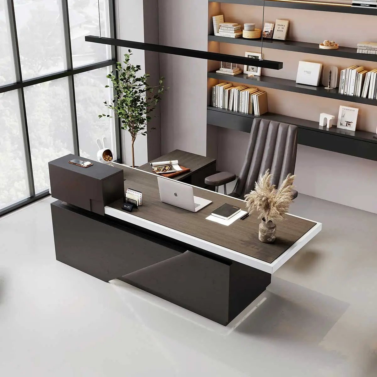 Taunton · Modern L-Shaped Desk by Arc Grove