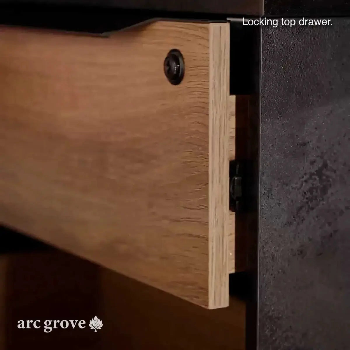 Anderson · L-Shaped Executive Standing Desk, Adjustable Height by Arc Grove