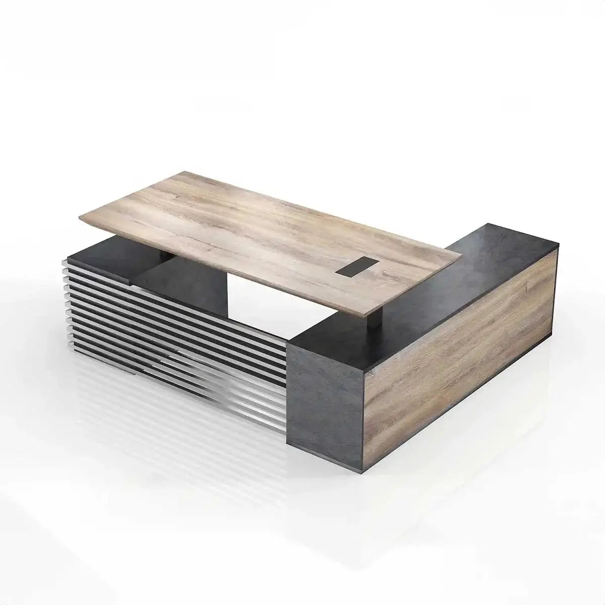 Anderson · L-Shaped Executive Standing Desk, Adjustable Height by Arc Grove