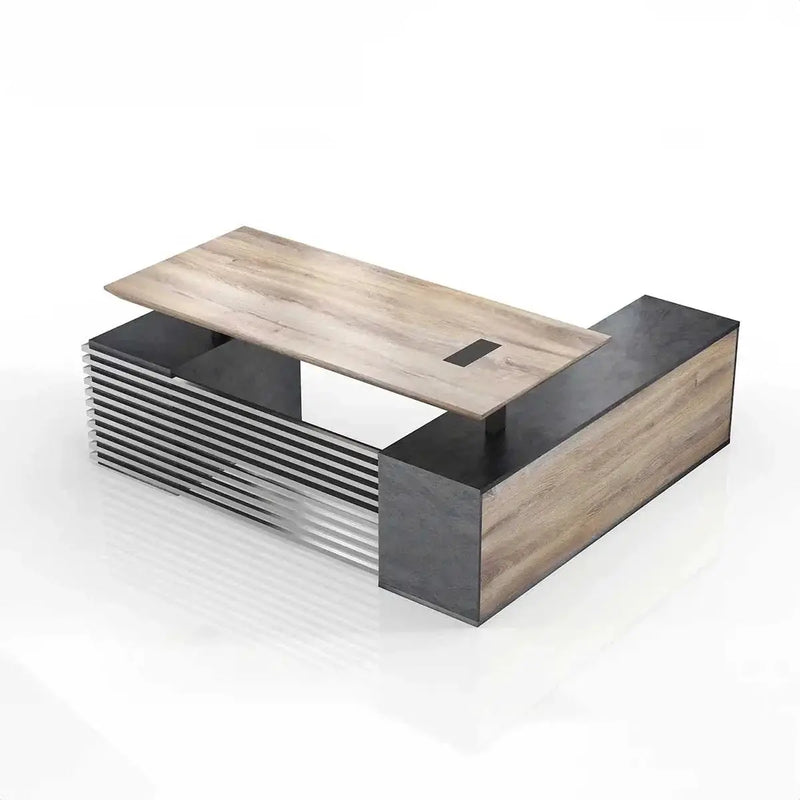 Anderson · L-Shaped Executive Standing Desk, Adjustable Height by Arc Grove