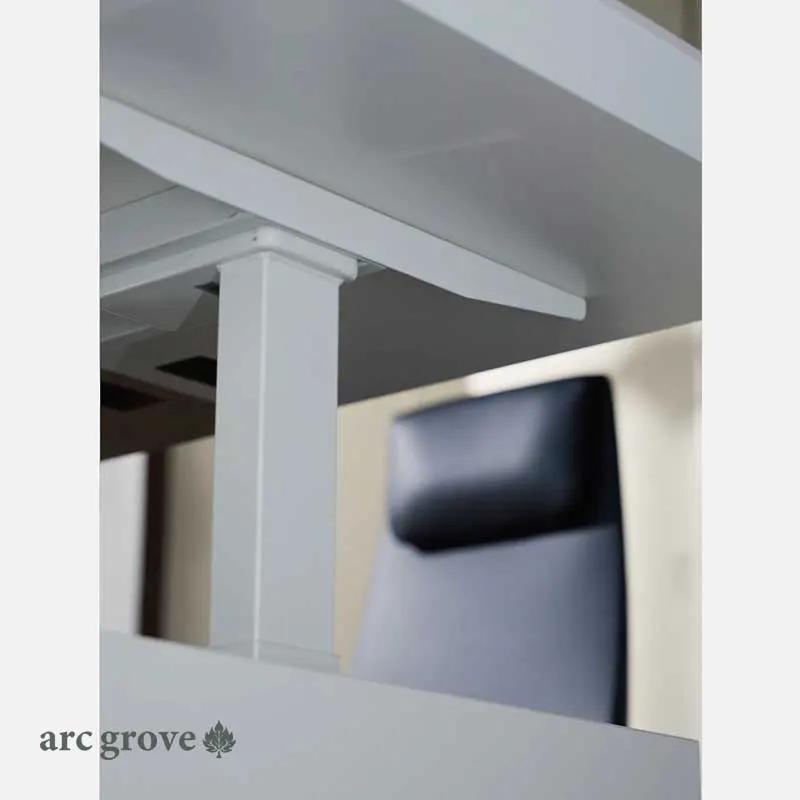 Albion · Executive L-Shaped Standing Desk, Adjustable Height by Arc Grove
