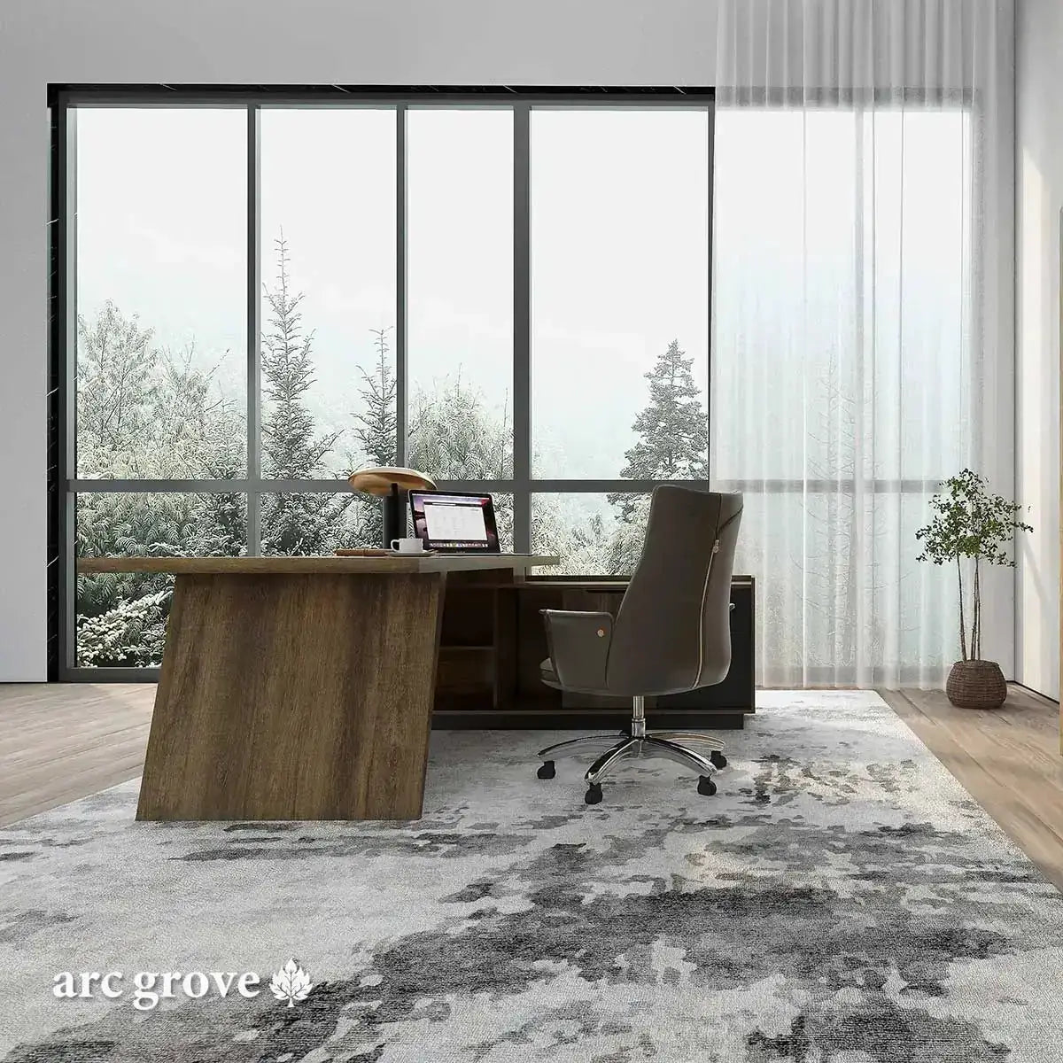 Seaton · Executive L-Shaped Desk by Arc Grove