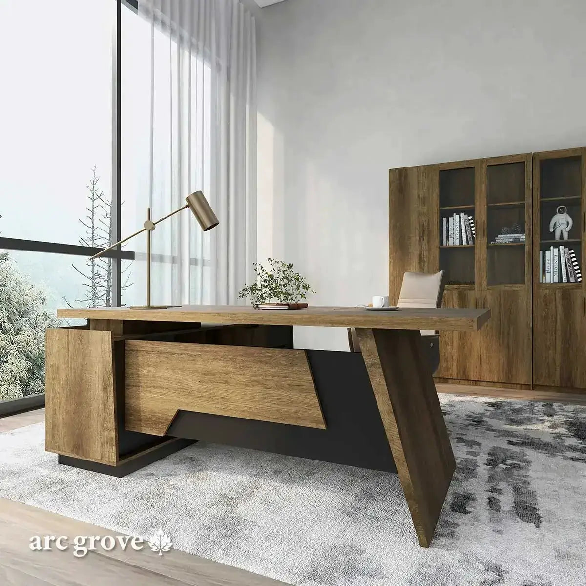 Seaton · Executive L-Shaped Desk by Arc Grove