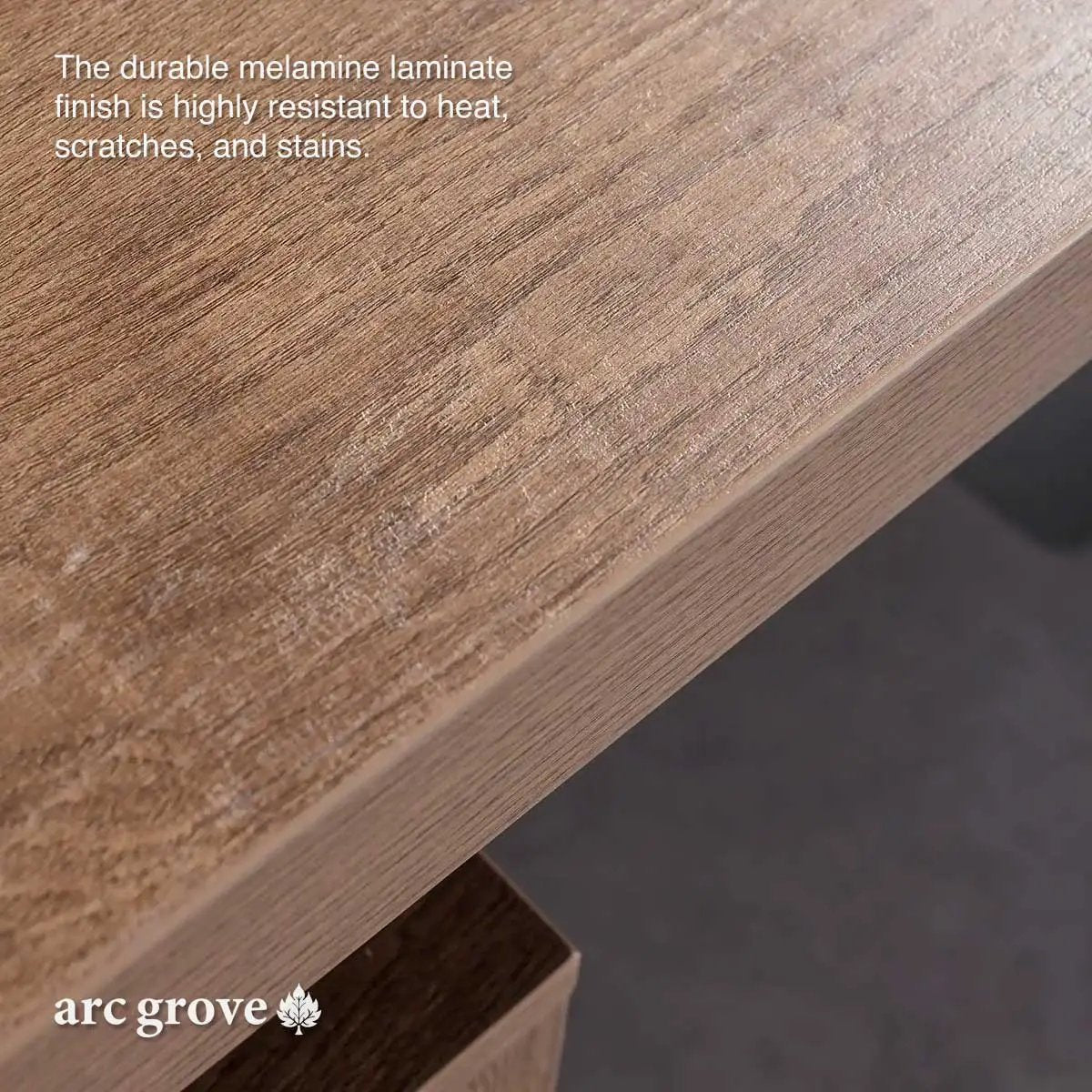 Bayly · 6′ wide Modern Office Desk by Arc Grove