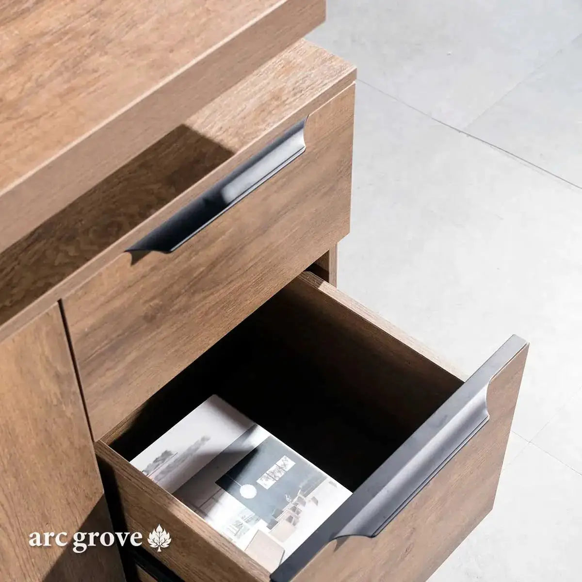 Bayly · 6′ wide Modern Office Desk by Arc Grove