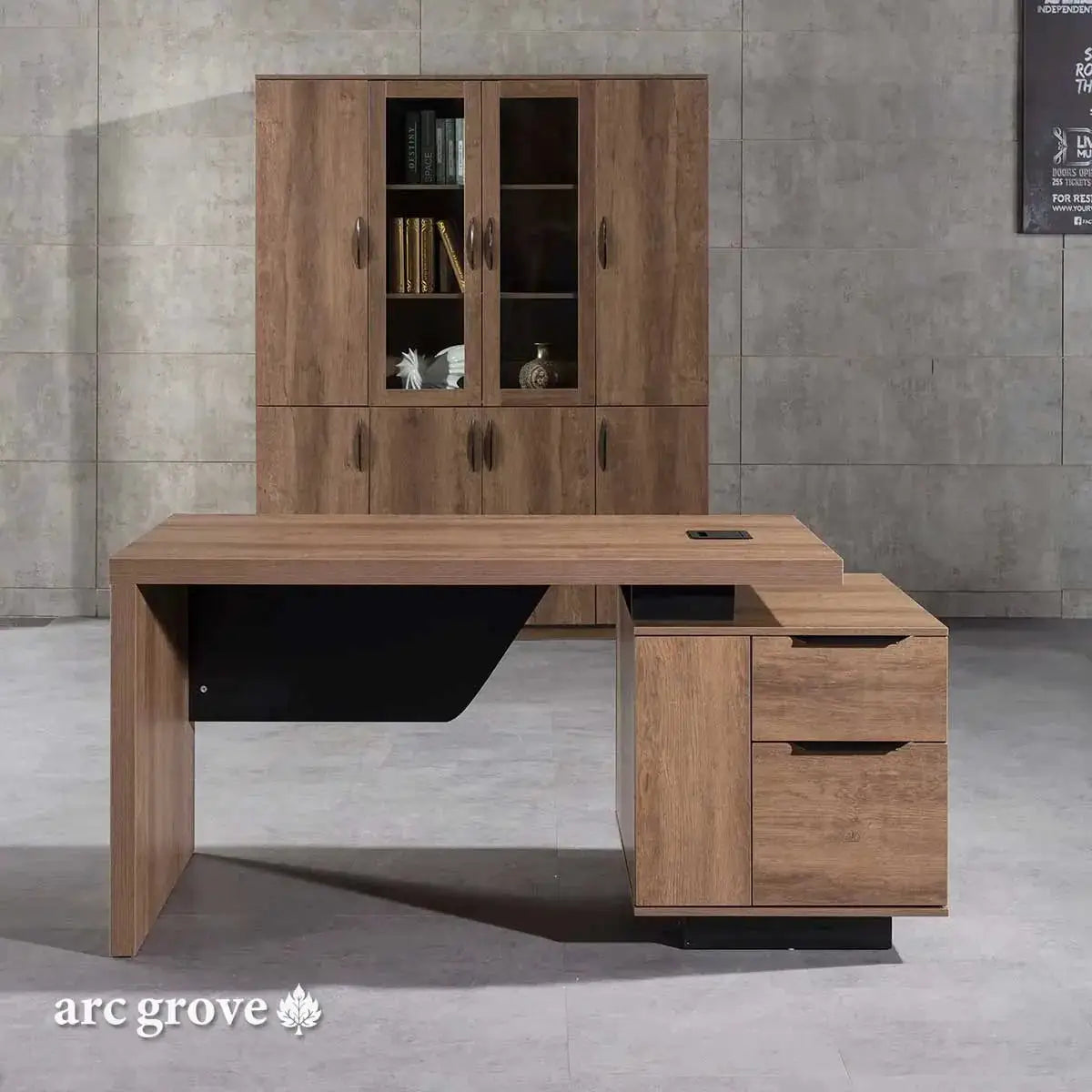 Bayly · 6′ wide Modern Office Desk by Arc Grove
