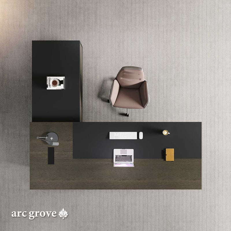 Buckler · Modern L-Shaped Desk by Arc Grove