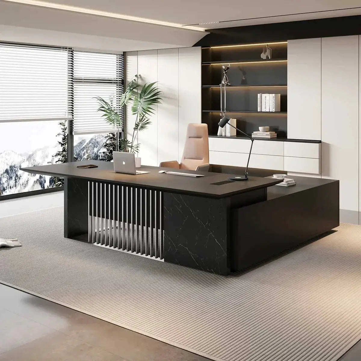 Buckler · Modern L-Shaped Desk by Arc Grove